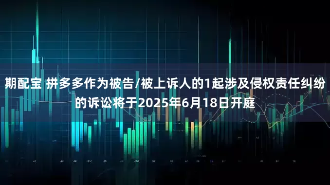 期配宝 拼多多作为被告/被上诉人的1起涉及侵权责任纠纷的诉讼将于2025年6月18日开庭